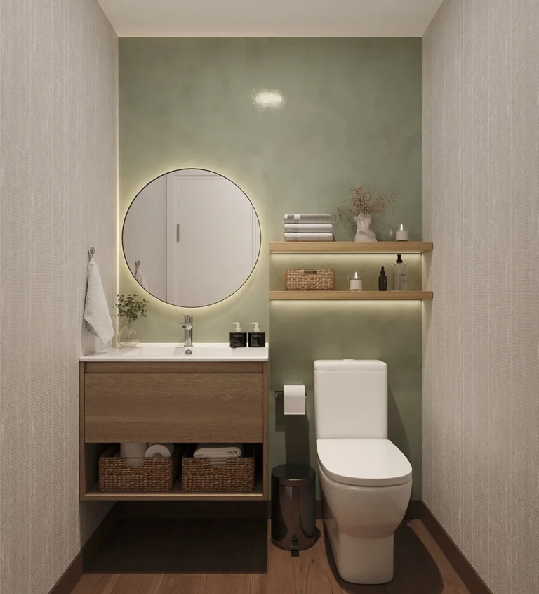 Baño de visita